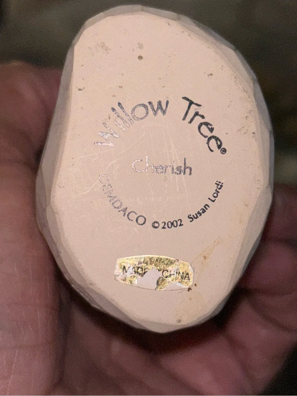 Willow Tree Cream and Tan Carved Figurine